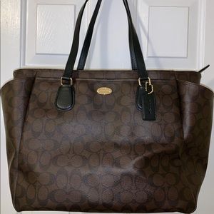 Coach Diaper Bag New Without Tags
